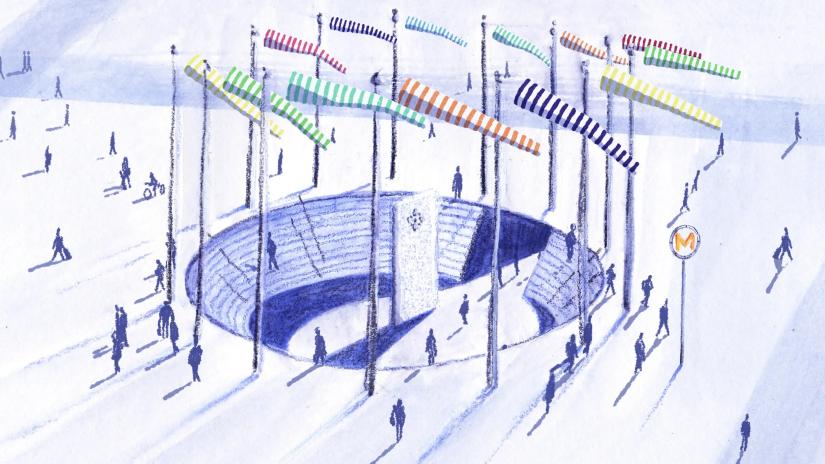 La Grande Arche (La Grande Arche) izlemek için tıklayınız.